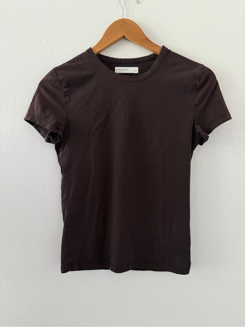 Mississippi Brown Short Sleeve Tee
